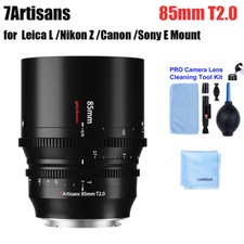 7artisans Cine Lens 85mm T2.0 Lens For Sony E Mount/ L Mount /Nikon / Canon