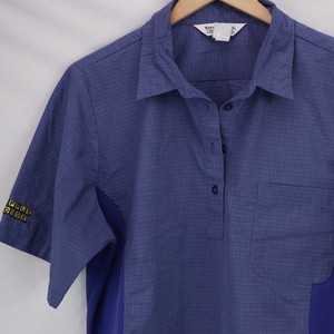 camisas azules para mujer