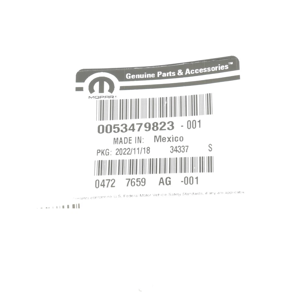 14-20 RAM PROMASTER 1500 2500 3500 CABLEADO VENTILADOR RADIADOR OEM NUEVO MOPAR 4727659AG Foto 4 de 4