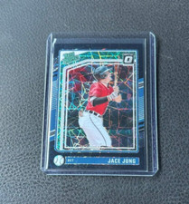 2024 Panini Donruss Optic Jace Jung Rated Prospect Black Velocity Prizm 20/39