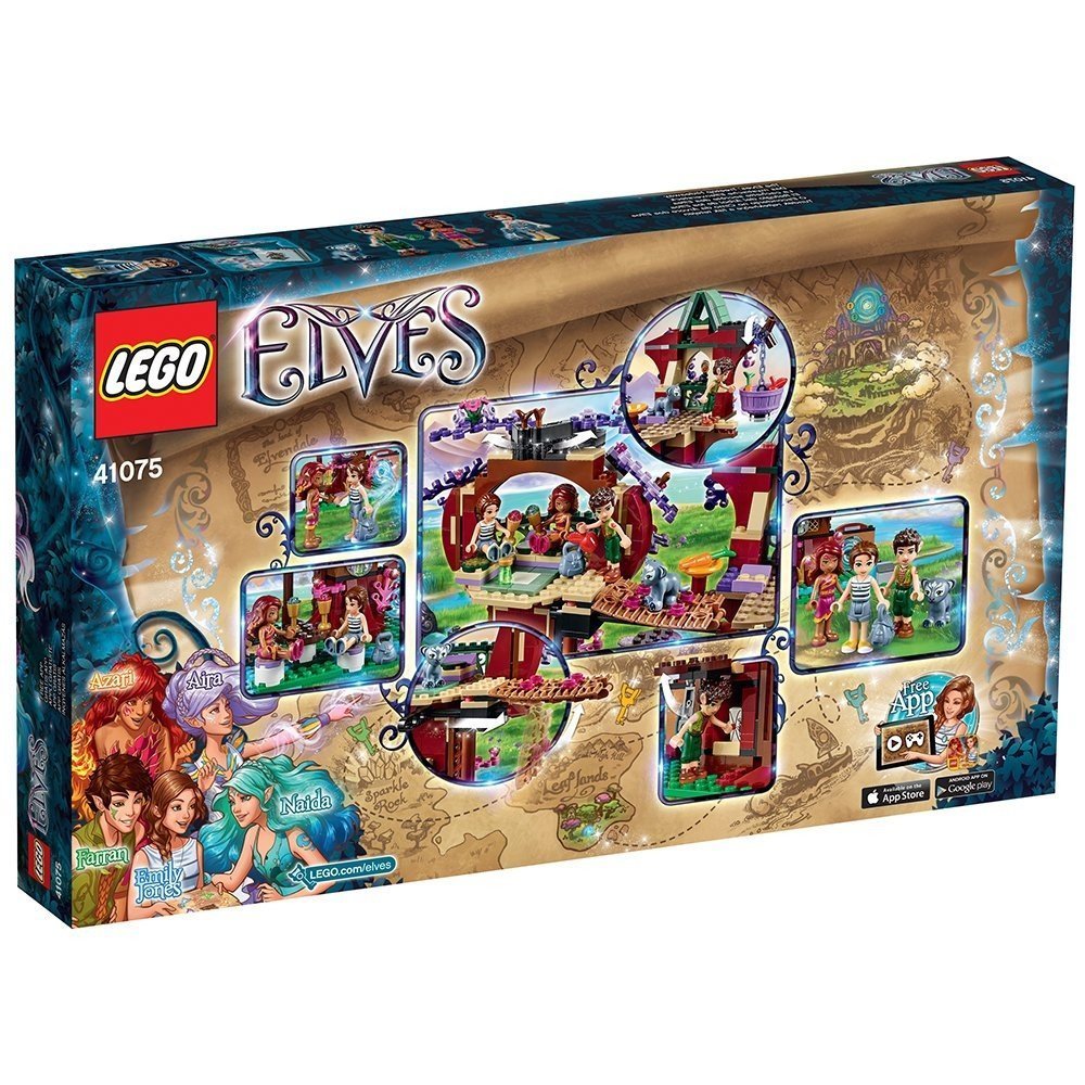Lego Elves 41075 Elves TREETOP HIDEAWAY Emily Jones NISB Gift | eBay