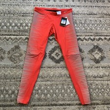 NIKE FLASH WOMEN'S RUNNING TIGHTS (REFLECTIVE) ACTION RED XL NWT