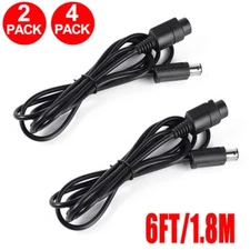 4x/ 2x Controller Extension Adapter Cable for Nintendo Gamecube Wii NGC GCU 6FT
