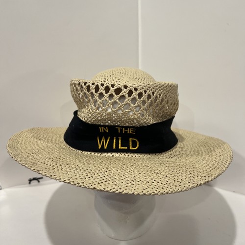 Wild Shark Straw Mesh Bucket Hat 