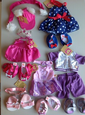 Design A Bear Outfits Kleidung und Accessoires für Chad Valley Designabear 6 Sets