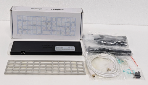 MASSDROP X OLKB-48 PLANCK MECHANICAL KEYBOARD KIT, BLACK CASE, MATIAS COMPATI...