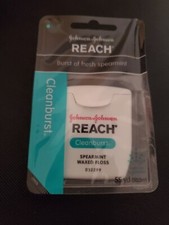 Discontinued Reach Dental Floss Cleanburst Spearmint Waxed Floss Hard To Find