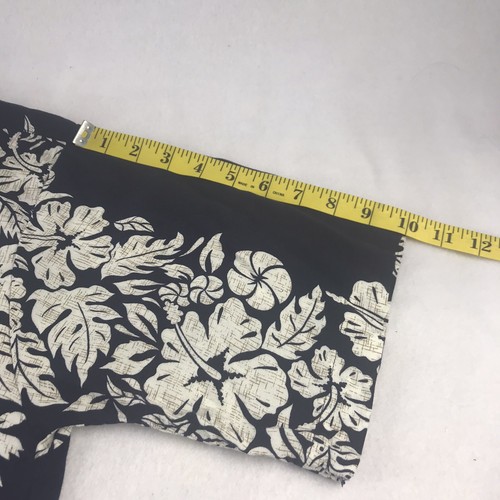 Pineapple Connection Rayon Men Floral Hawaiian Button Short Sleeve Shirt Sz L - Picture 8 of 10