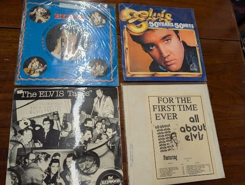 Vintage Elvis Vinyl Record Collection 3 RCA Records