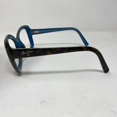 MIKI Maui Jim ORCHID MJ735-10P TORTOISE PEACOCK TEAL 56/19/140