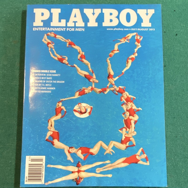 Playboy July/August 2013 Illustrated Men's Interest Issue Sean Hannity