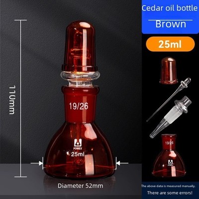 Special Lens 25-100ml Cedar Oil Dropper Bottle Laboratory
