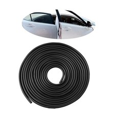 16.3ft Car Door Edge Protectors, Door Edge Guard, U-Shaped Rubber Edge Black