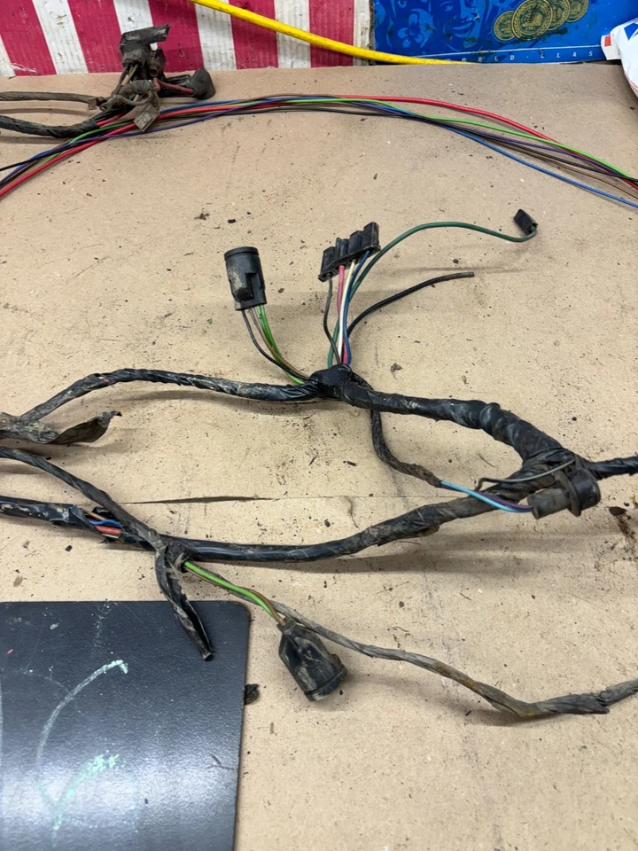 1967 年 1972 年雪佛兰 Gmc K10 C10 发动机前灯底线束 @ — 第 4/4 张图片