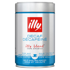Illy Decaf Ground Coffee 250g 51.76 per kilo