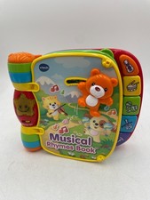 VTech Musical Rhymes Book Interactive Learning Toy Lights  Sounds For Kids