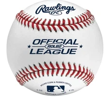 Rawlings Official League(ROLB2) Wound Solid Cork/Rubber Practice Baseballs- 1 DZ