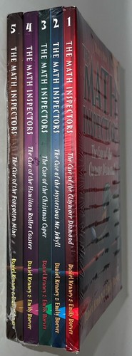 The Math Inspectors 5 Book Set by Daniel Kenney & Emily Boever (Books 1-5) READ