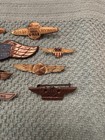 Vintage Aviation Wings & Badge Pins Lot - Radio show premiums. — photo 3