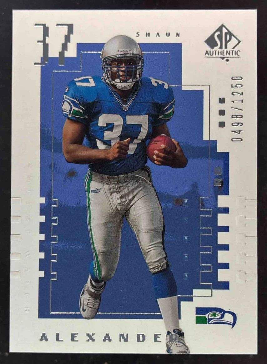 2000 SP Authentic #140 Shaun Alexander RC /1250