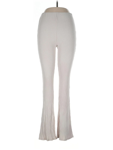 H&M Women Ivory Dress Pants L