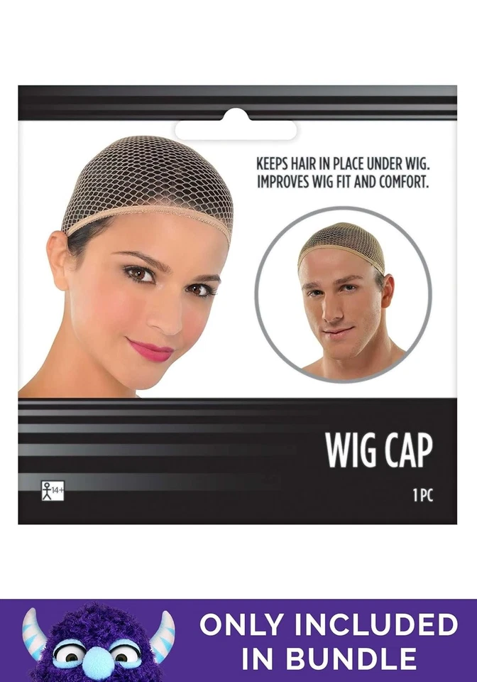 Peluca Disfraz Elope Dr. Seuss Thing 1 y 2 Azul Difuso Talla Única, Multicolor  Foto 4 de 4