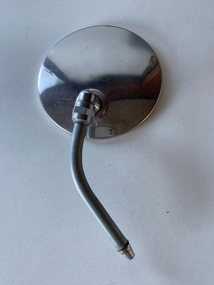 Volkswagen Beetle Side Mirror Handle, 1965 OEM Retro Used, No Fog, Wear bb1 Foto 2 de 3