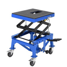 Garvee 350 Lbs Hydraulic Motorcycle Lift Jack Table - Foot-operated Scissor Lift