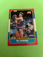 1986-87 Fleer Pat Cummings Card # 19 New York Knicks