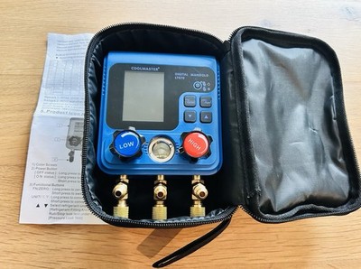 LT670 Digital Refrigerant Gauge Set 92 Digital Manifold Gauges & Carrying Case