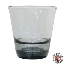 NEW Marimocraft Snoopy STUDY PEANUTS Stacking Glass (Gray)