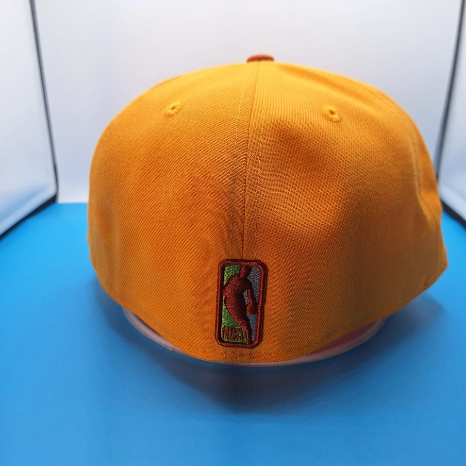 Miami Heat New Era 59FIFTY Gorra Ajustada 7 1/2 Naranja Óxido Gorra NBA  Foto 4 de 4