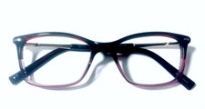 JONES NEW YORK J244 PINK GRADIENT RECTANGULAR NEW AUTHENTIC EYEGLASSES 49-16-135