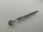 Antique Sterling Silver Whal Ever Sharp Engraved Mecanical Pencil Pendant — photo 9