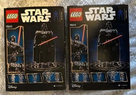  LEGO Star Wars 75111 (2x), 75118, 75117, 75110 New Sealed Retired Build Figures