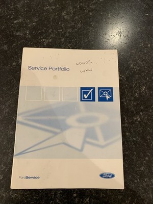 Gebrauchtes Ford Scheckheft mit 6 Einträgen Druck 2005 ohne Fahrzeugdetails