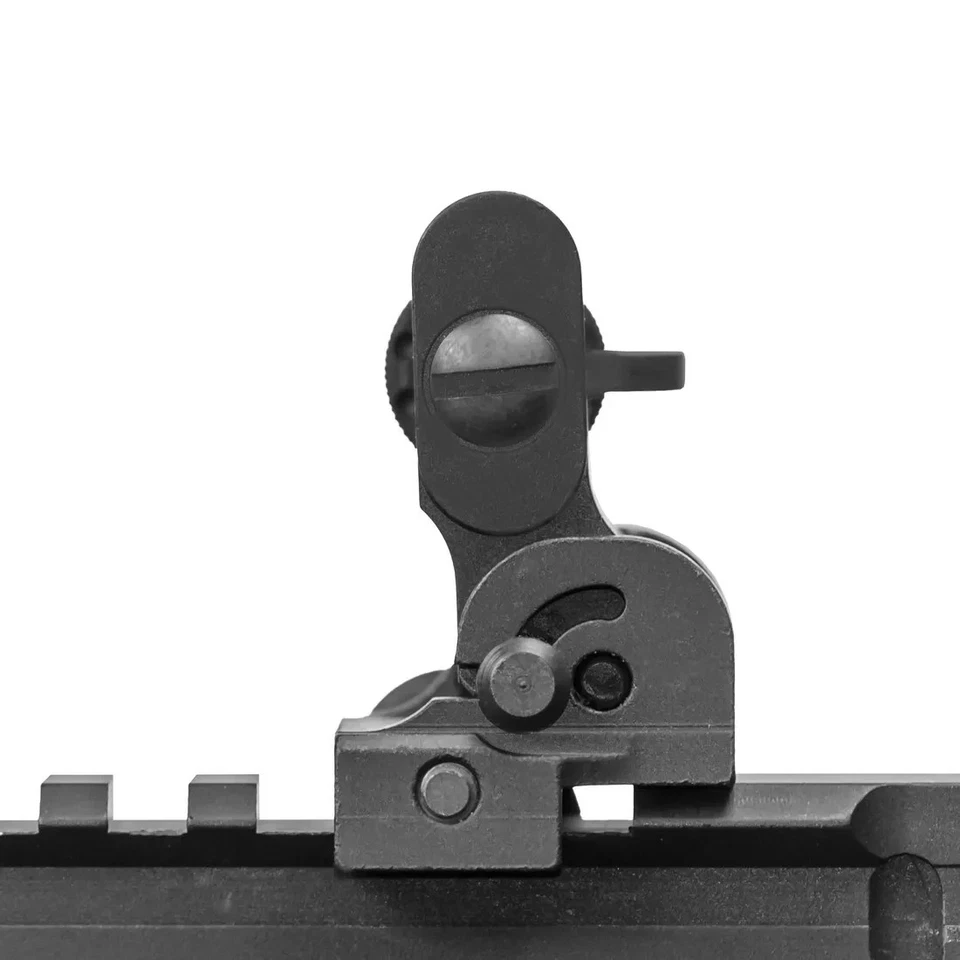 Mira trasera abatible YHM Yankee Hill Machine YHM-9680 - acero - tornillo para pulgar Foto 3 de 4