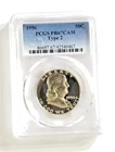 1956 PCGS PF 67 Cameo Type 2 Franklin Half Dollar Super Nice