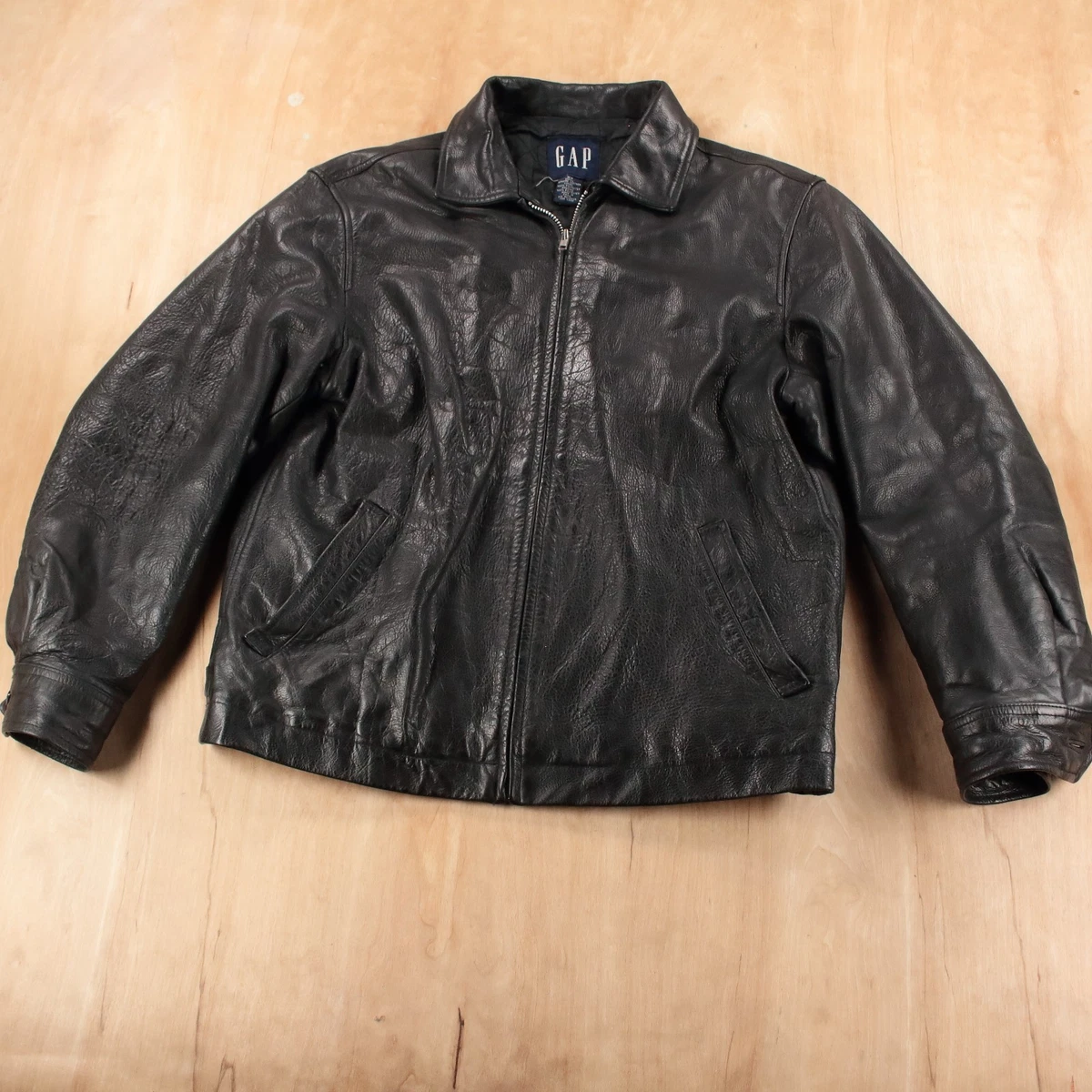 Gap Leather Outer Shell Coats, Jackets & Vests for Men for Sale