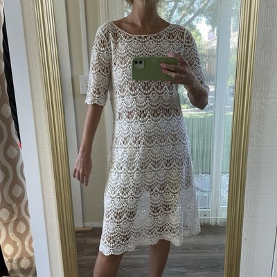 chinese dress ladies Ralph Lauren Crochet Dress – Community Thrift and Vintage