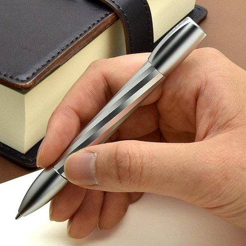 Porsche Design P'3140 Shake Action penna a sfera argento 106 mm metallo cromato - Foto 7 di 7