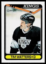 1990-91 O-Pee-Chee Tim Watters #461 Los Angeles Kings