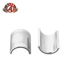 ALTA Handlebar Shim Alloy 25.4mm to 31.8mm Adapter Sleeve Silver Stem Converter.