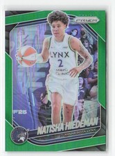 2025 Panini Prizm WNBA #53 Natisha Hiedeman Green Prizms