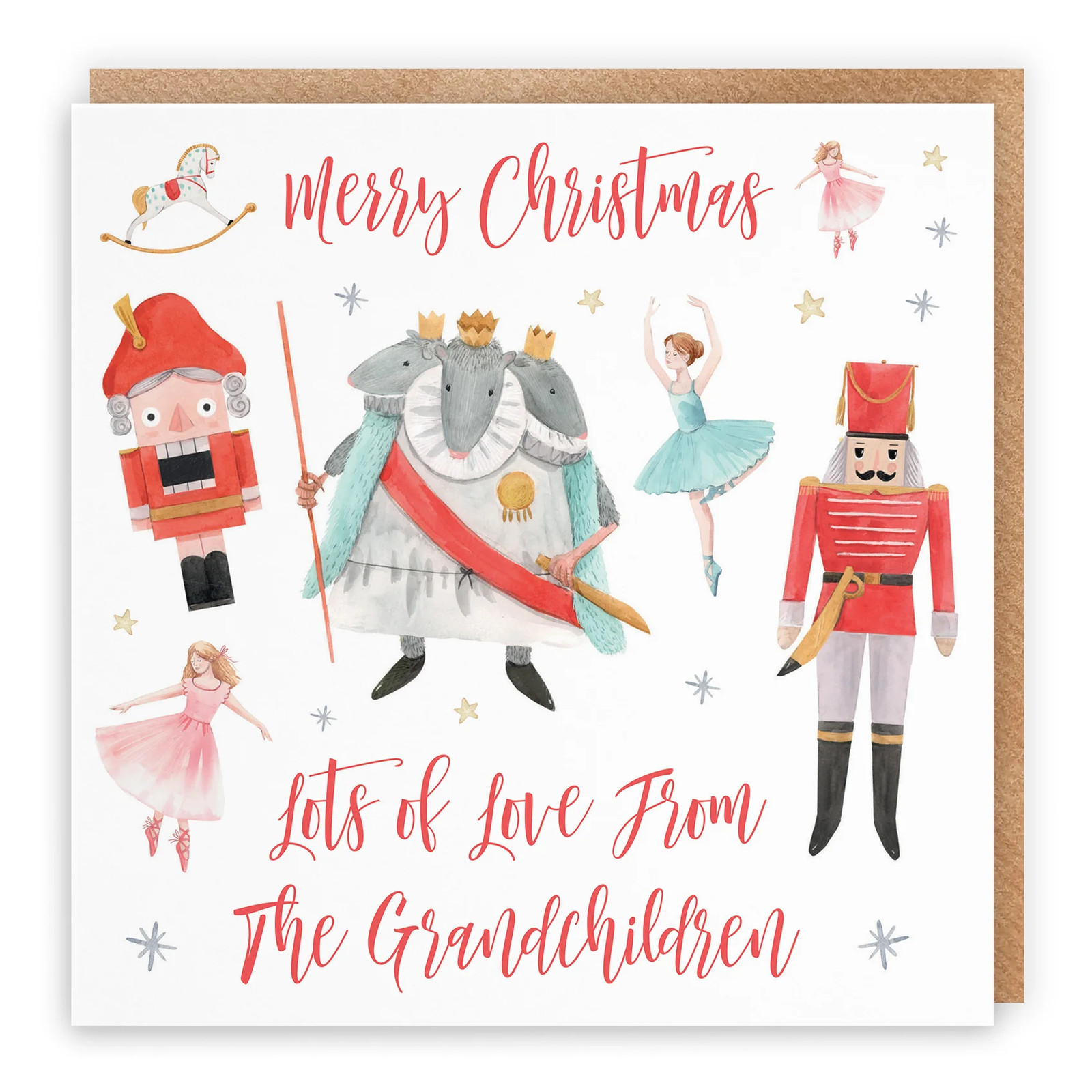 From The Grandchildren Christmas Card Nutcracker