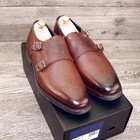 * NIB * $475 Allen Edmonds BEACON HILL Dainite 10 D Coffee Grain * new Trees — photo 1