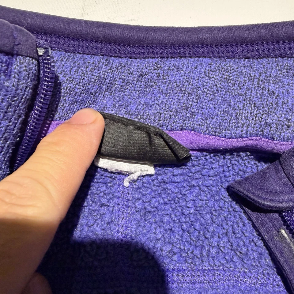Chaleco Suéter Patagonia Better Púrpura Mujer’s Pequeño – Cremallera Necesita Reparación Foto 4 de 4