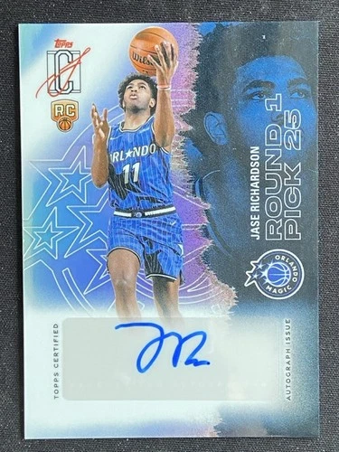2025 Topps Signature Jase Richardson Base (RAW)