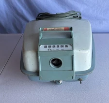 Vintage Eureka Princess II Vacuum Cleaner Teal Seafoam Green Tested & Works
