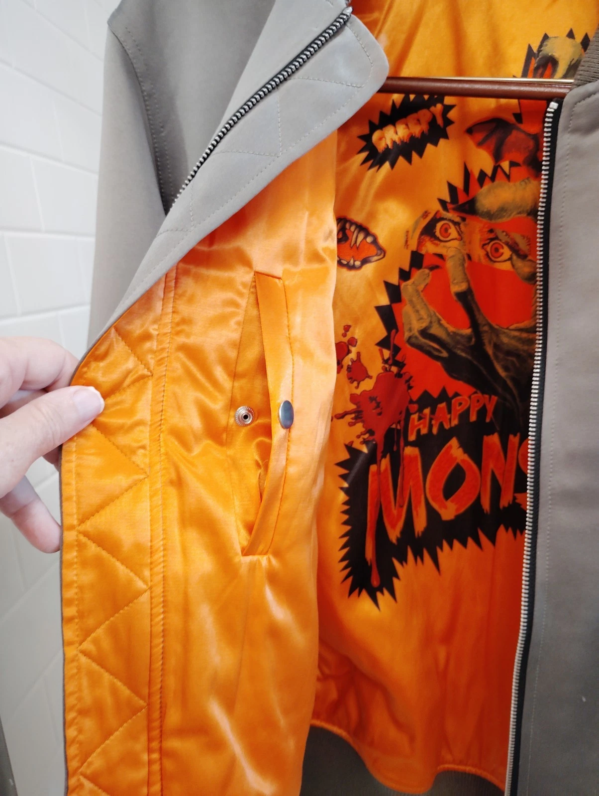 The Kooples Bomber Jacket - product detail image 3